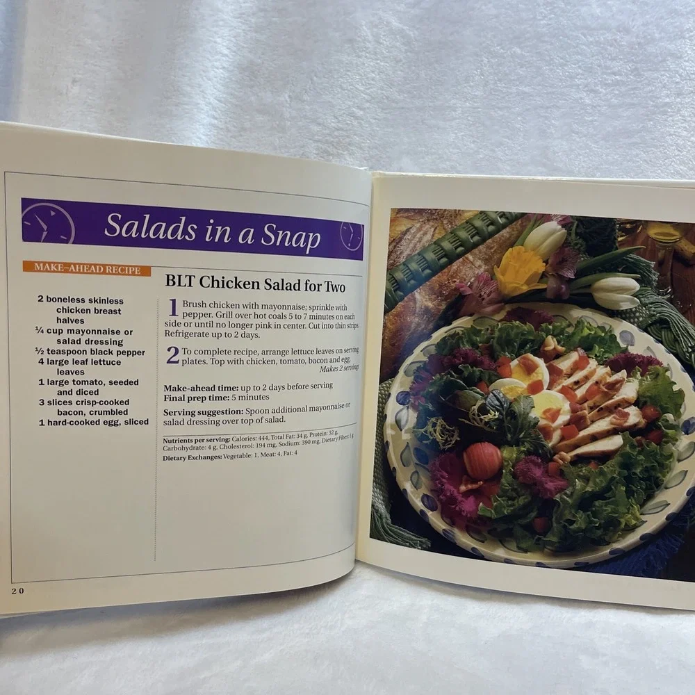 No Time to Cook Speedy Chicken‎ Cookbook 1996 Hardcover Publications Intl